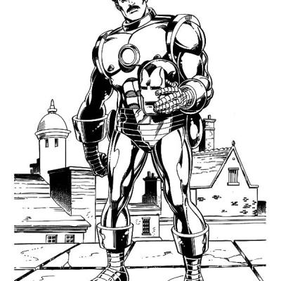 Ourcoloringpage Iron Man 21