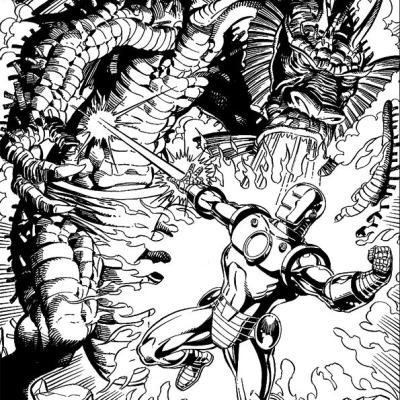 Ourcoloringpage Iron Man 26