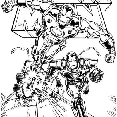 Ourcoloringpage Iron Man 2