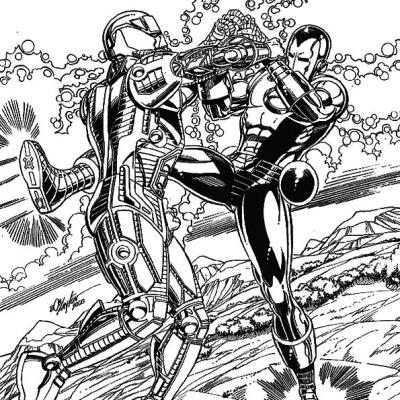 Ourcoloringpage Iron Man 41