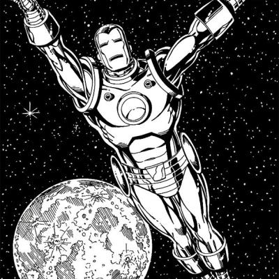 Ourcoloringpage Iron Man 42