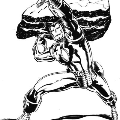 Ourcoloringpage Iron Man 44