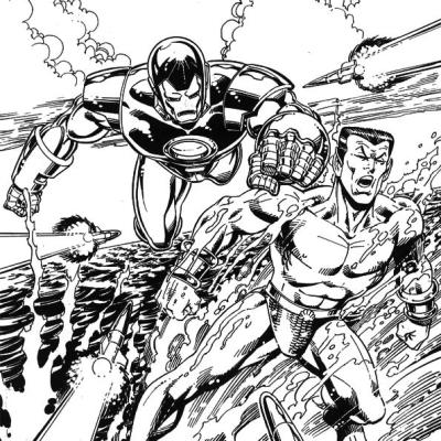 Ourcoloringpage Iron Man 45