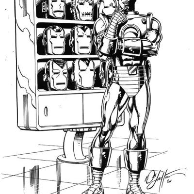 Ourcoloringpage Iron Man 46