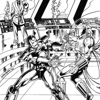 Ourcoloringpage Iron Man 48