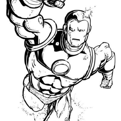Ourcoloringpage Iron Man 56