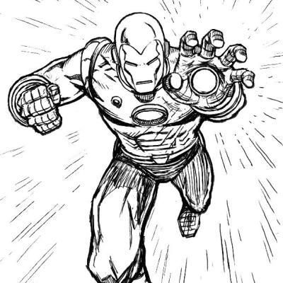 Ourcoloringpage Iron Man 59