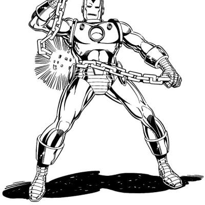 Ourcoloringpage Iron Man 6