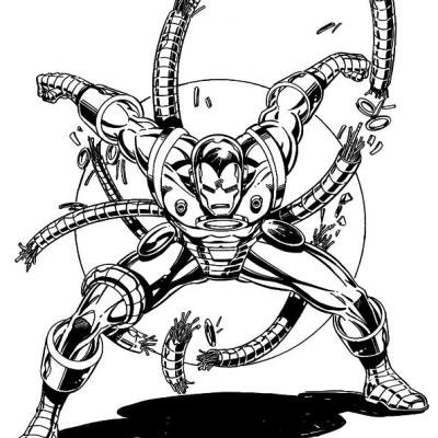 Ourcoloringpage Iron Man 7