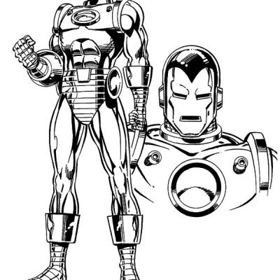 Ourcoloringpage Iron Man 8