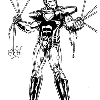Ourcoloringpage Iron Man 9