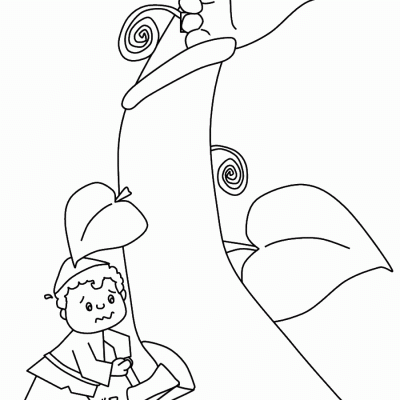 Ourcoloringpage Jack Beanstalk 10