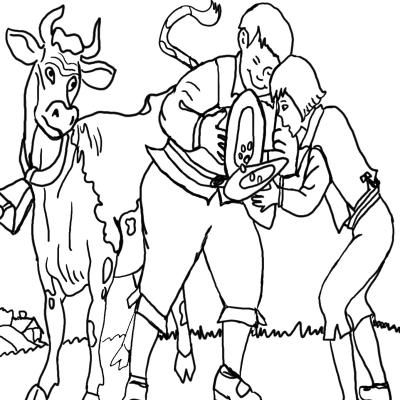 Ourcoloringpage Jack Beanstalk 2