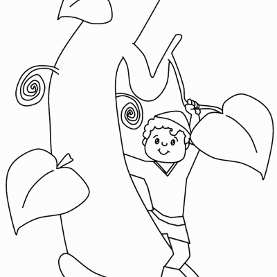 Ourcoloringpage Jack Beanstalk 9