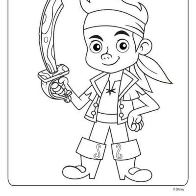 Ourcoloringpage Jake And The Never Land Pirates 2