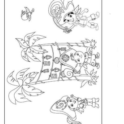 Ourcoloringpage Jake And The Never Land Pirates 7