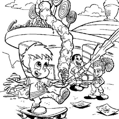 Ourcoloringpage Jimmy Neutron 28