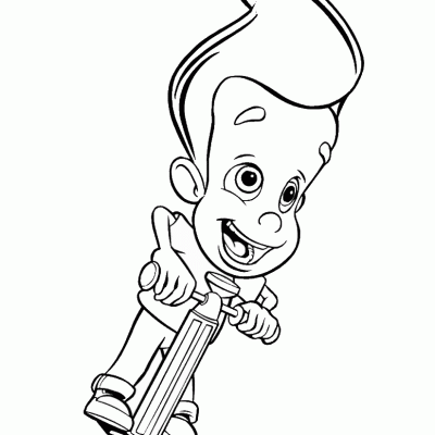 Ourcoloringpage Jimmy Neutron 33