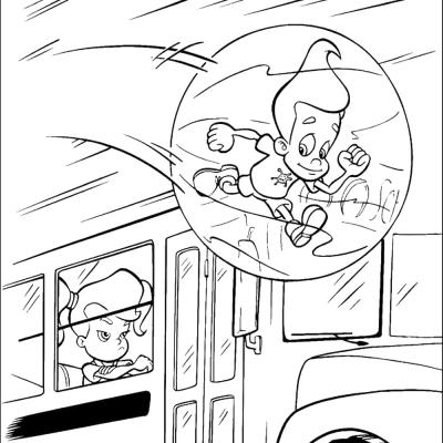 Ourcoloringpage Jimmy Neutron 34