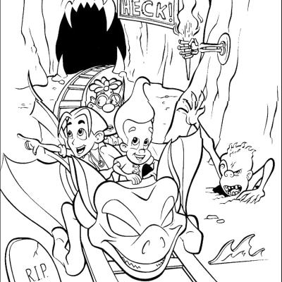Ourcoloringpage Jimmy Neutron 36