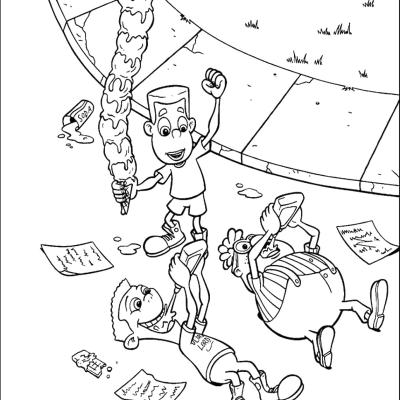 Ourcoloringpage Jimmy Neutron 39
