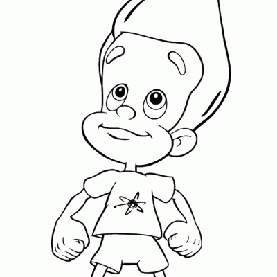 Ourcoloringpage Jimmy Neutron 5