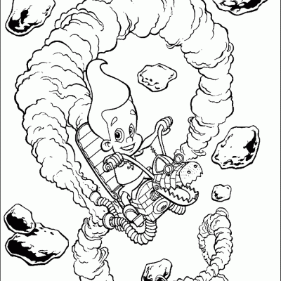 Ourcoloringpage Jimmy Neutron 6