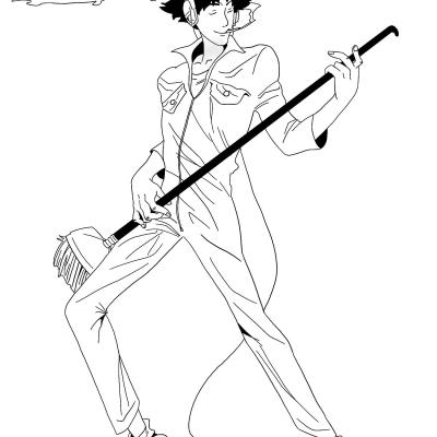 Ourcoloringpage Cowboy Bebop1