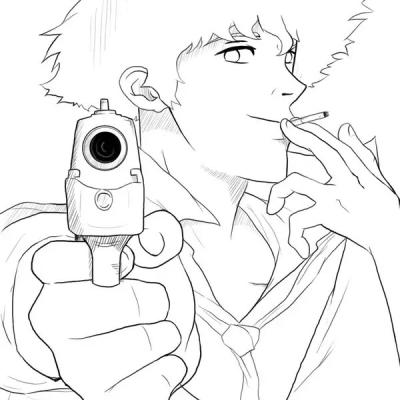 Ourcoloringpage Cowboy Bebop6