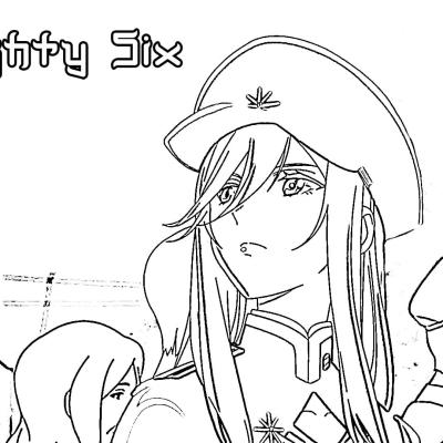 Ourcoloringpage 86 Eighty Six9