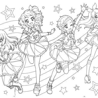 Ourcoloringpage Aikatsu 11