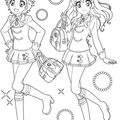 Ourcoloringpage Aikatsu 15