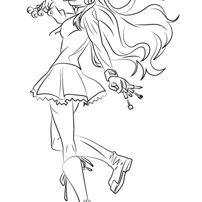 Ourcoloringpage Akame Ga Kill 1