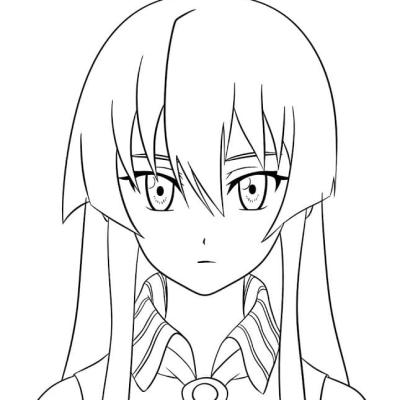 Ourcoloringpage Akame Ga Kill 3