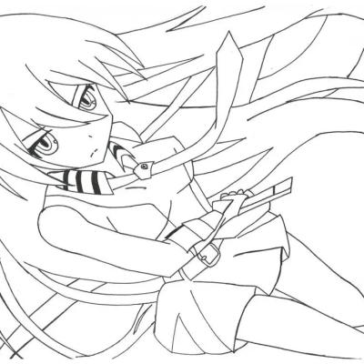 Ourcoloringpage Akame Ga Kill 6