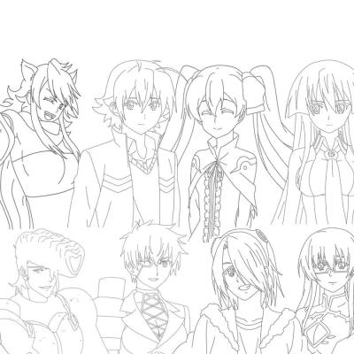 Ourcoloringpage Akame Ga Kill 7