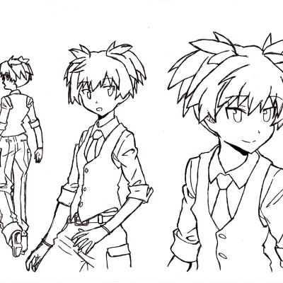 Ourcoloringpage Assassination Classroom 12
