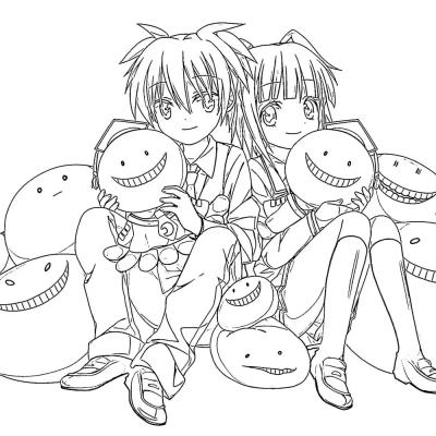 Ourcoloringpage Assassination Classroom 18