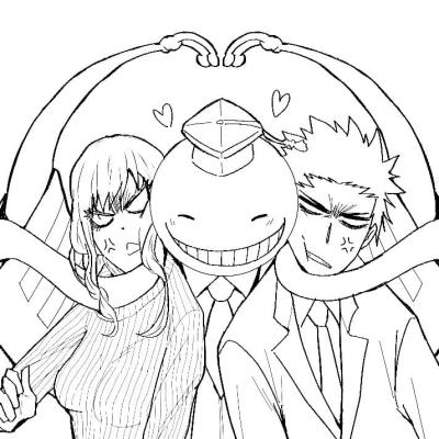 Ourcoloringpage Assassination Classroom 20