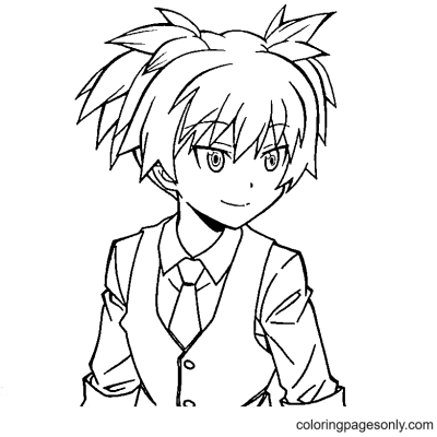 Ourcoloringpage Assassination Classroom 2
