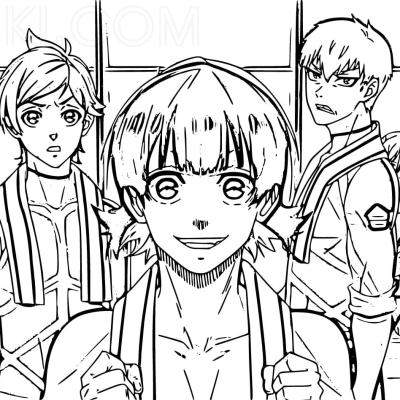 Ourcoloringpage Blue Lock13