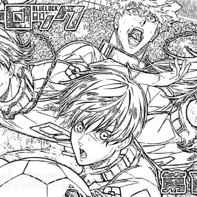 Ourcoloringpage Blue Lock17