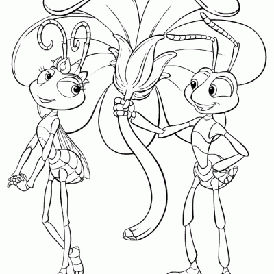 Ourcoloringpage Bugs Life 14
