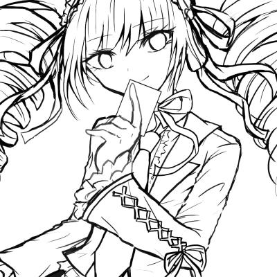 Ourcoloringpage Danganronpa 21