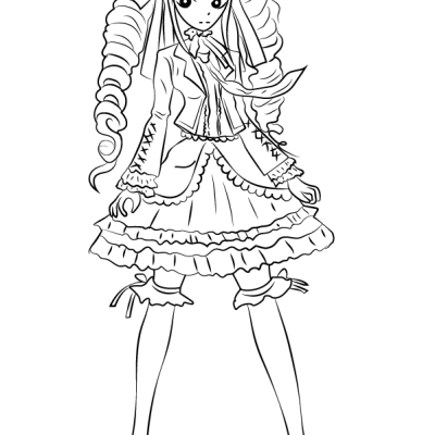 Ourcoloringpage Danganronpa 23