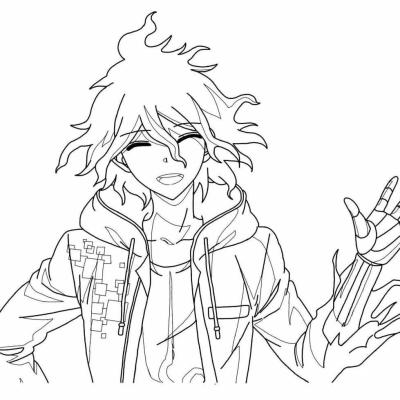 Ourcoloringpage Danganronpa 24