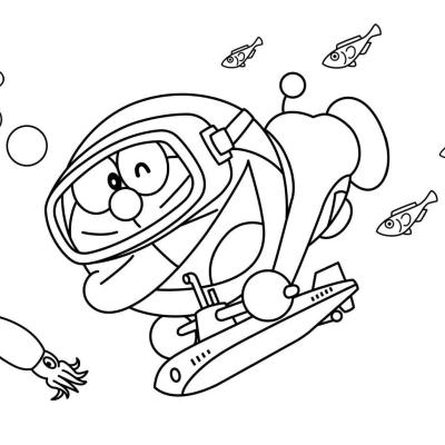 Ourcoloringpage Doraemon 24