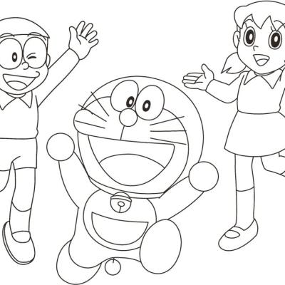 Ourcoloringpage Doraemon 26