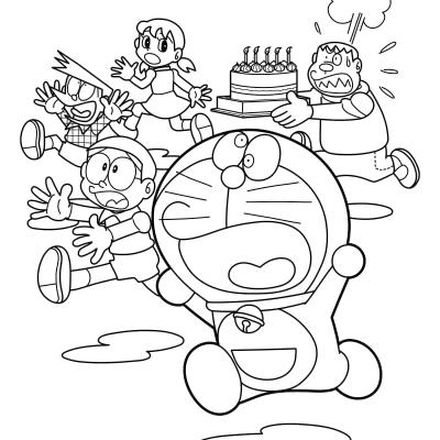 Ourcoloringpage Doraemon 2
