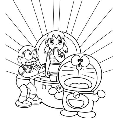 Ourcoloringpage Doraemon 30